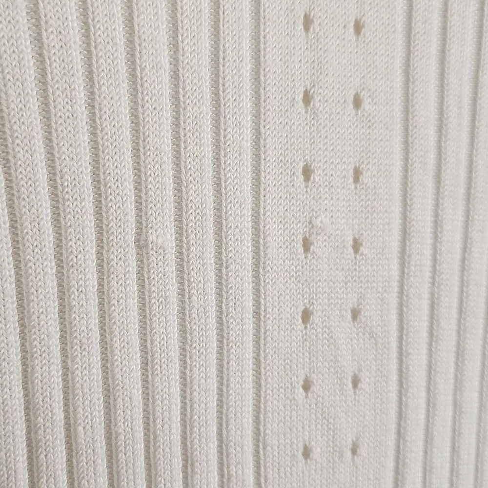 ♡ Baby Blue Ribbed Knit Blouse ♡ - Picture 4 of 5
